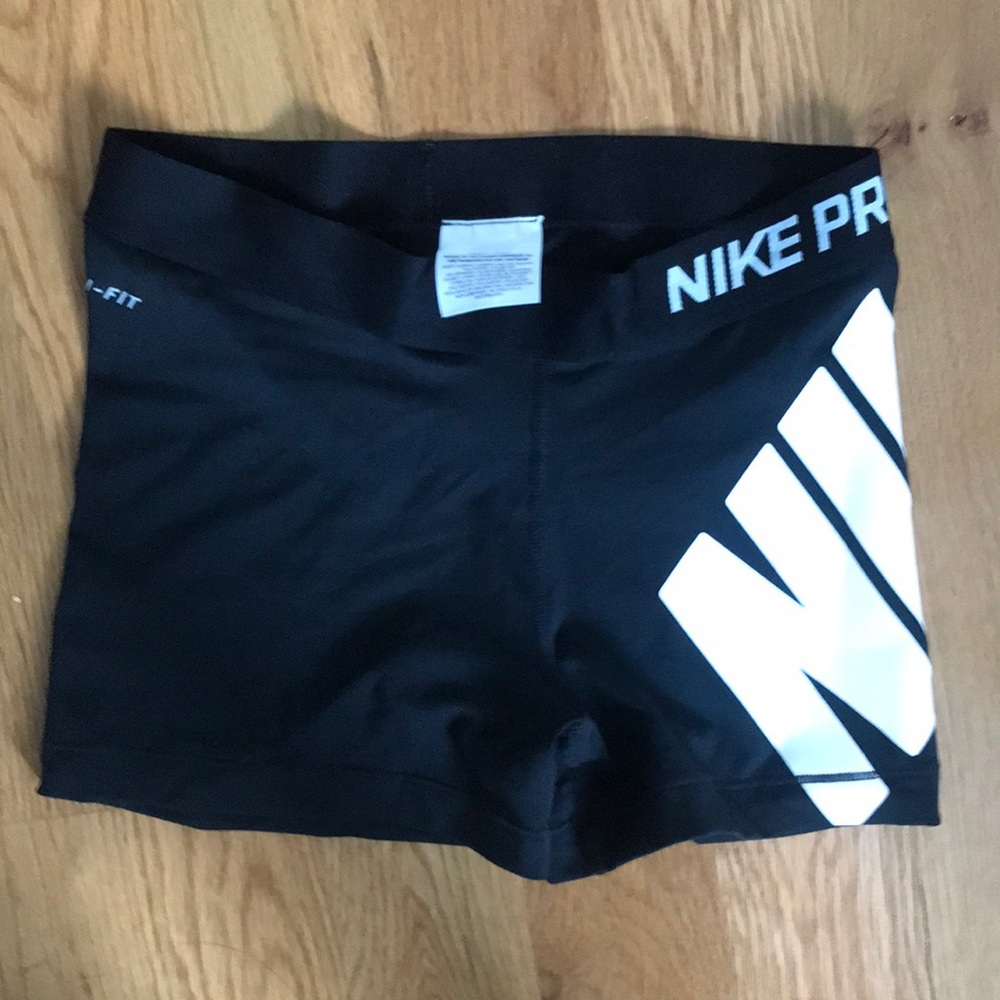 Black Nike Pro Dri Fit Spandex